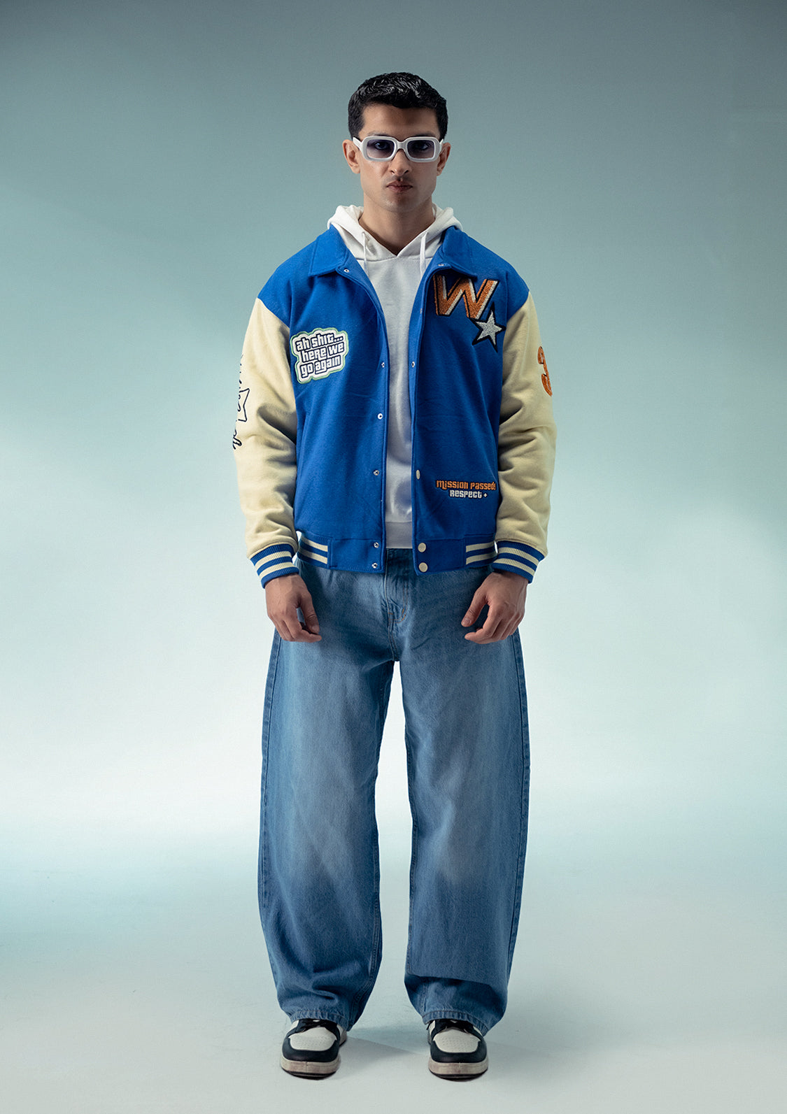 Unisex elverau Vintage Varsity Jacket